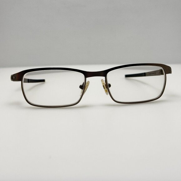 Oakley Eyeglasses Eye Glasses Frames OX3184-0452 Tincup Powder Steel 52-17-135